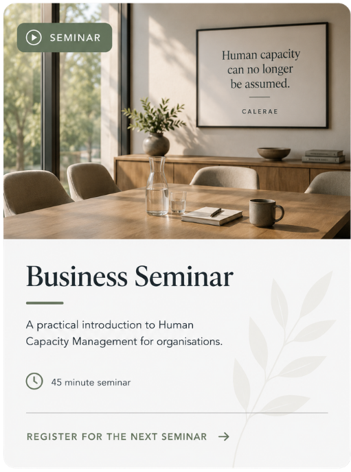 Business Seminar card no background