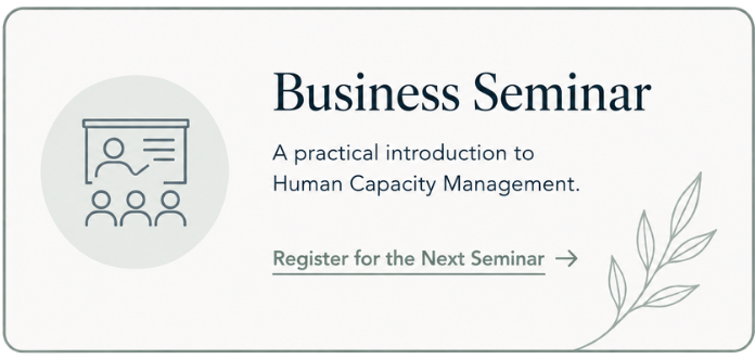 Business Seminar journey card no background