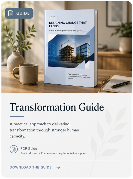 Transformation guide card no background