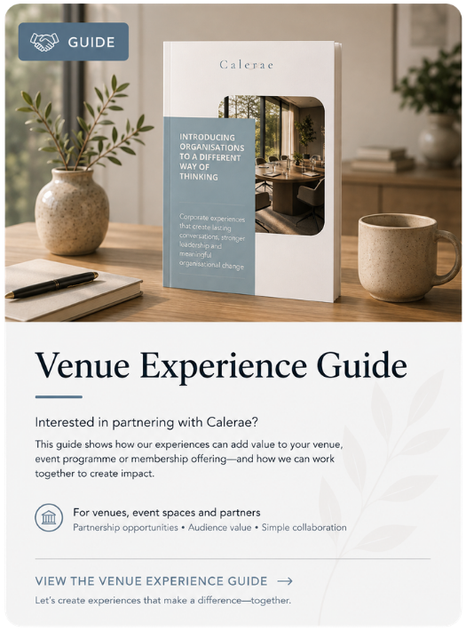 Venue Experience Guide card no background